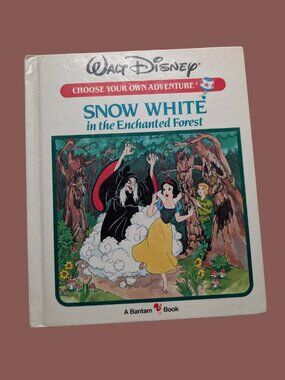 5/$25 Vintage Snow White and the Seven Dwarfs Choose Your Own Adventure